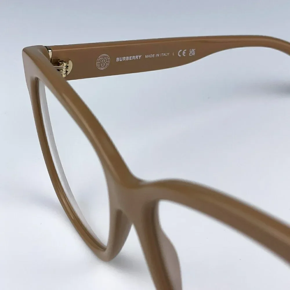 SALE! NEW Burberry BE2363 3990 Beige Square Women Eyeglasses